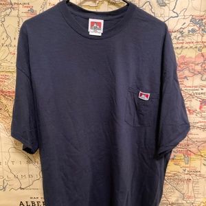 Ben Davis Navy Blue Pocket T 2XL